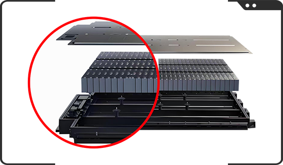 02 Adhesive sealing of battery pack shell